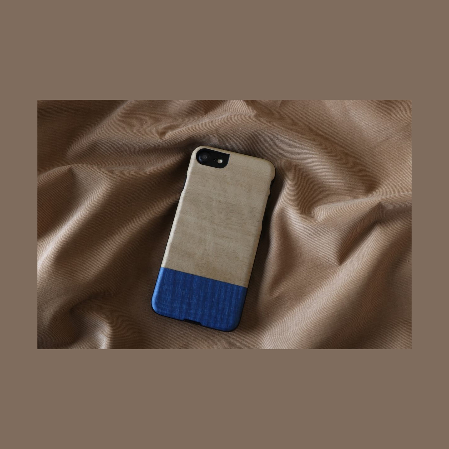 Man&Wood case for iPhone 7/8 dove black