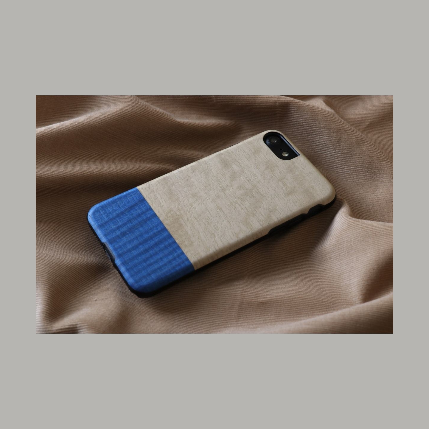 Man&Wood case for iPhone 7/8 dove black