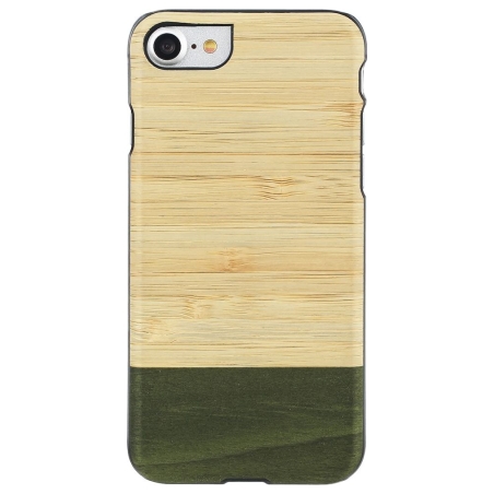 Man&Wood case for iPhone 7/8 bamboo forest black