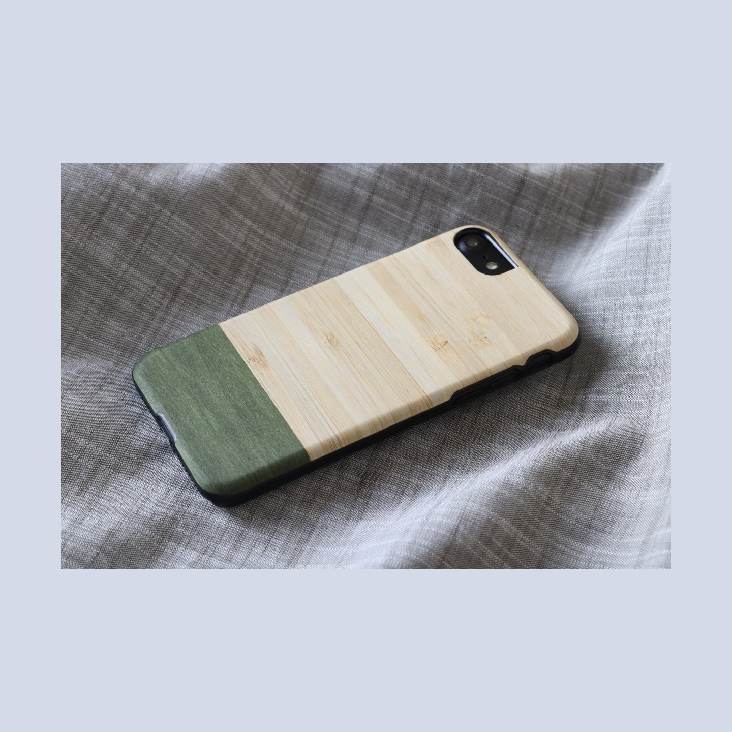 Man&Wood case for iPhone 7/8 bamboo forest black