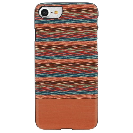 Man&Wood case for iPhone 7/8 browny check black