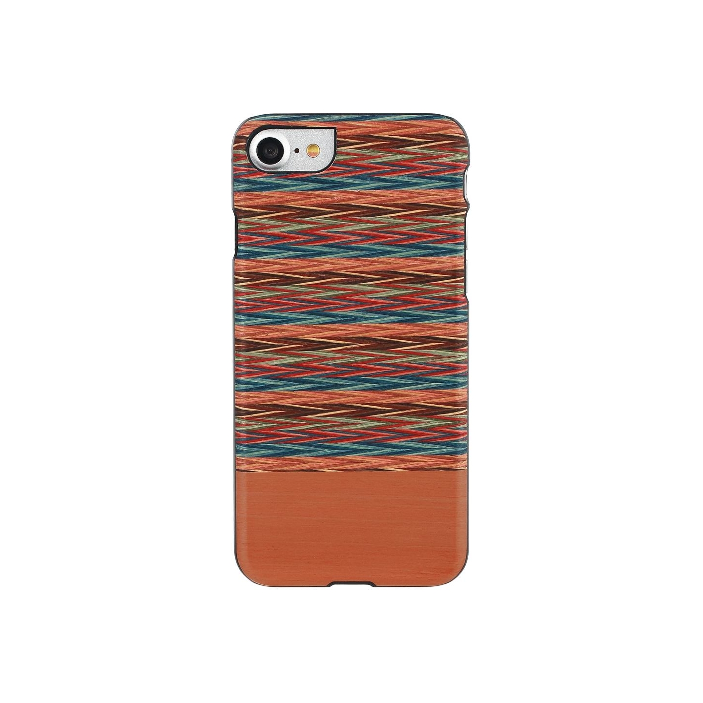 Man&Wood case for iPhone 7/8 browny check black