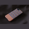 Man&Wood case for iPhone 7/8 browny check black