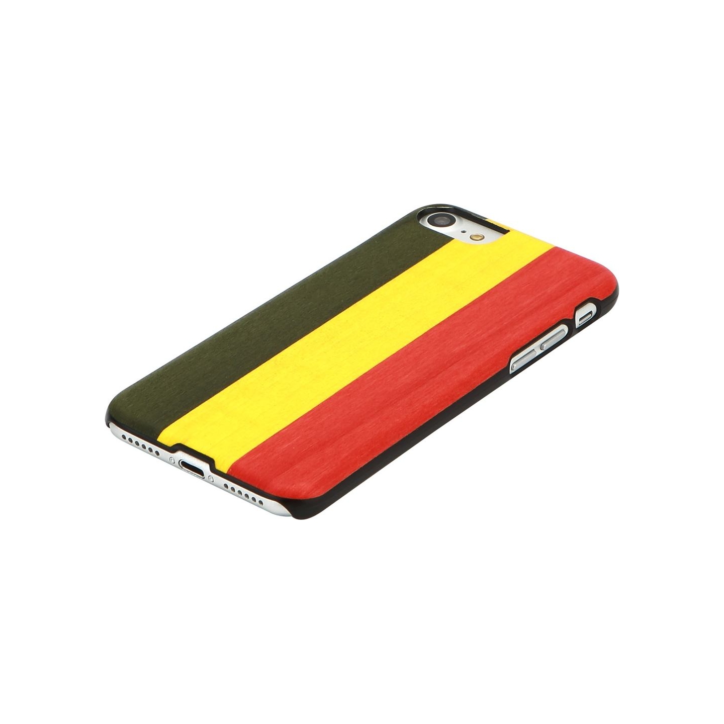 Man&Wood case for iPhone 7/8 reggae black