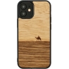 Man&Wood case for iPhone 12 mini terra black
