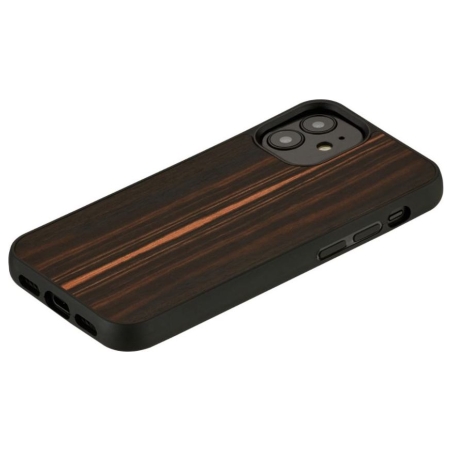 Man&Wood case for iPhone 12 mini ebony black