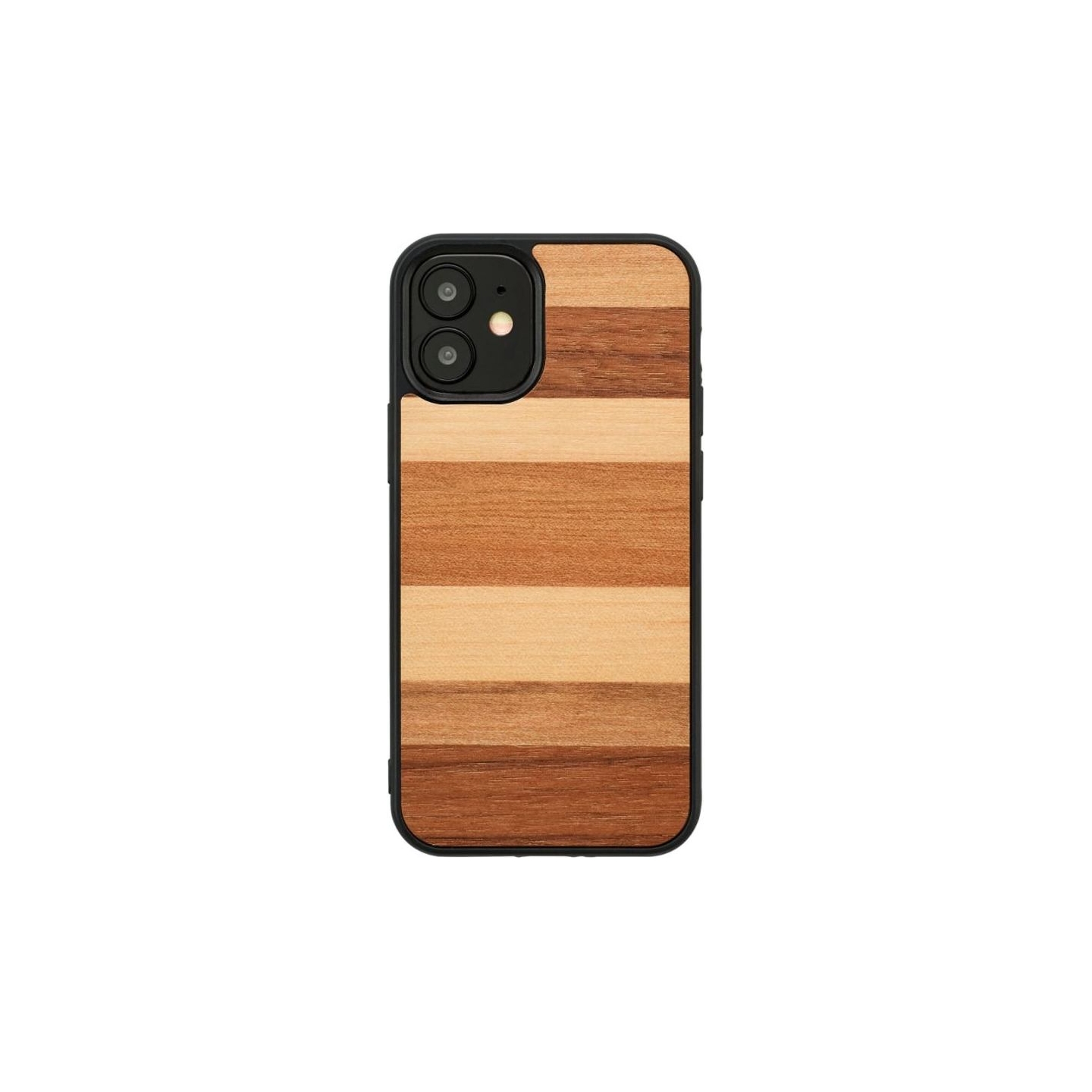 Man&Wood case for iPhone 12 mini sabbia black