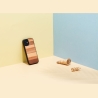 Man&Wood case for iPhone 12 mini sabbia black