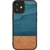 Man&Wood case for iPhone 12 mini denim black