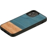 Man&Wood case for iPhone 12 mini denim black