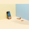 Man&Wood case for iPhone 12 mini denim black