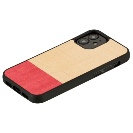 Man&Wood case for iPhone 12 mini miss match black