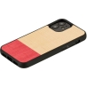Man&Wood case for iPhone 12 mini miss match black