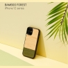 Man&Wood case for iPhone 12 mini bamboo forest black