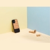 Man&Wood case for iPhone 12 mini herringbone nero black