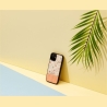 Man&Wood case for iPhone 12 mini pink flower black