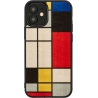 Man&Wood case for iPhone 12 mini mondrian wood black