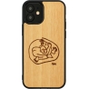 Man&Wood case for iPhone 12 mini child with fish