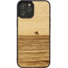 Man&Wood case for iPhone 12/12 Pro terra black