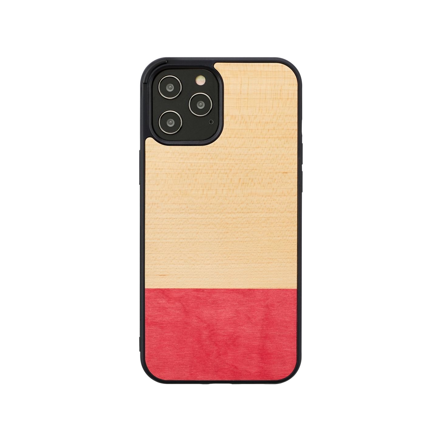 Man&Wood case for iPhone 12/12 Pro miss match black