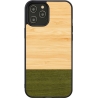 Man&Wood case for iPhone 12/12 Pro bamboo forest black