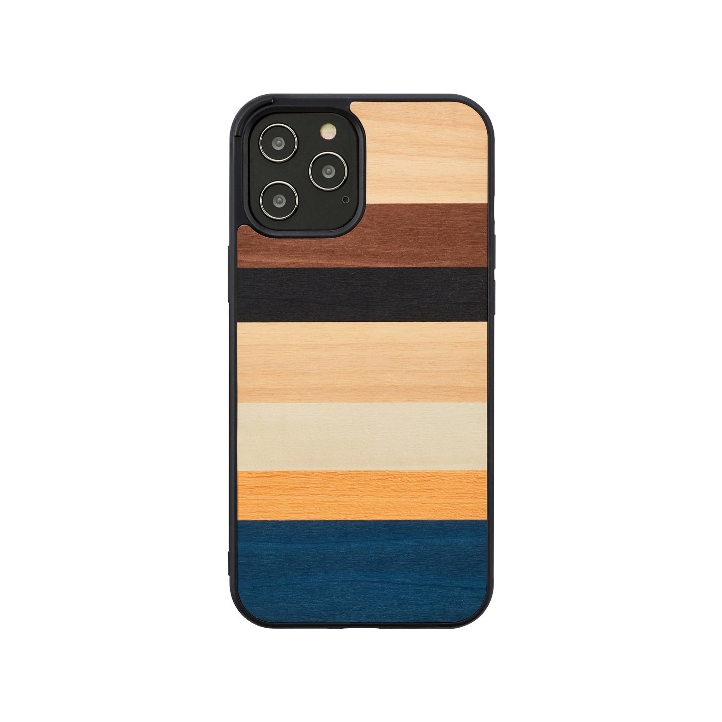 Man&Wood case for iPhone 12/12 Pro province black
