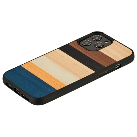 Man&Wood case for iPhone 12/12 Pro province black