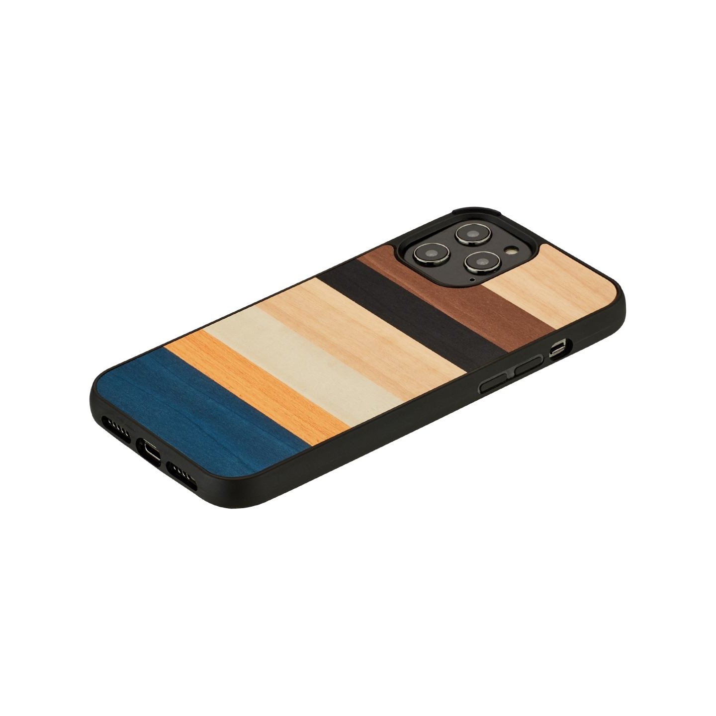 Man&Wood case for iPhone 12/12 Pro province black