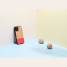 Man&Wood case for iPhone 12/12 Pro herringbone azalea black