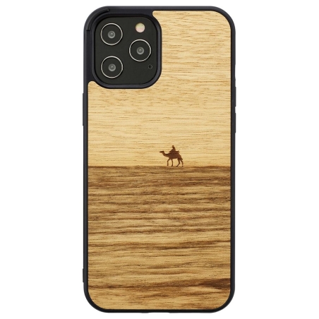 Man&Wood case for iPhone 12 Pro Max terra black