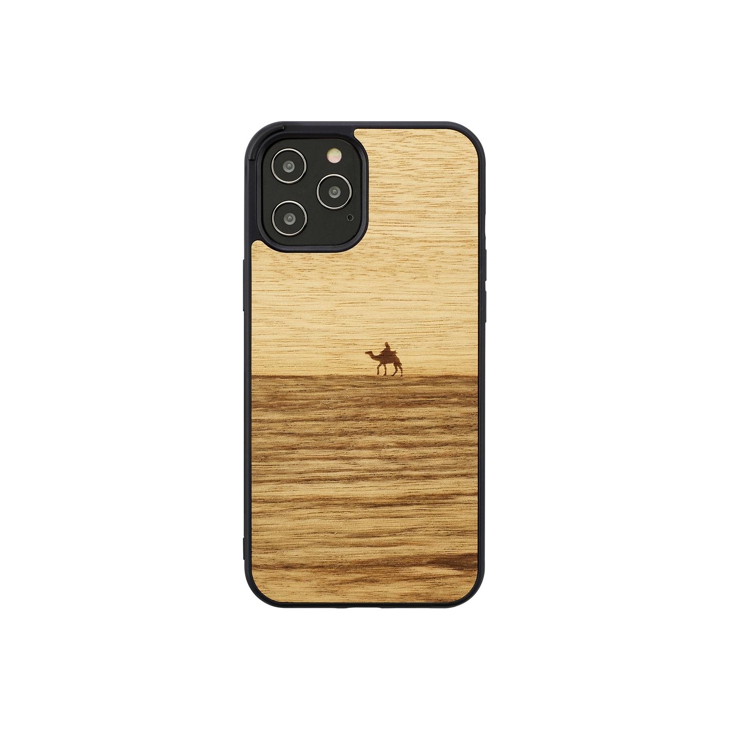Man&Wood case for iPhone 12 Pro Max terra black