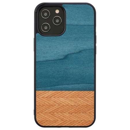 Man&Wood case for iPhone 12 Pro Max denim black