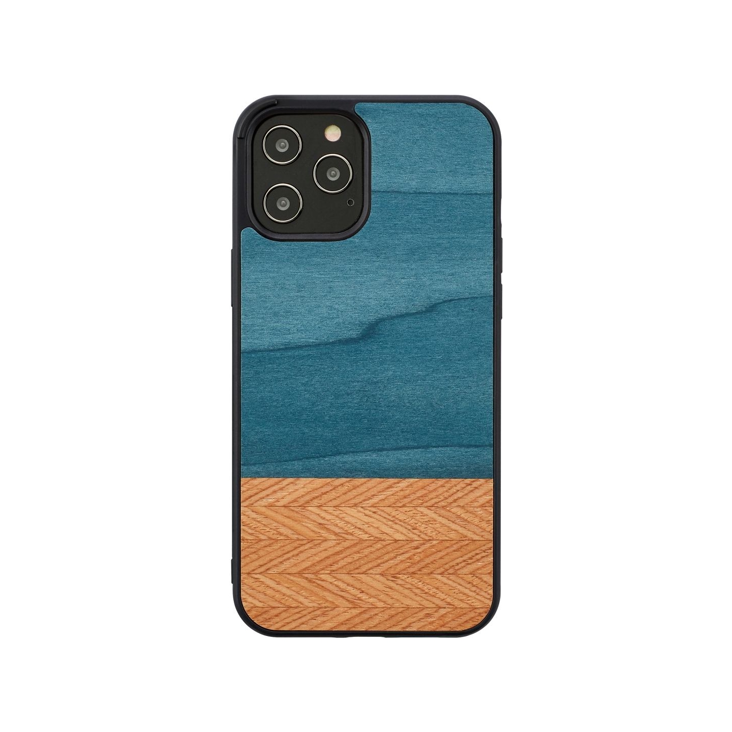 Man&Wood case for iPhone 12 Pro Max denim black