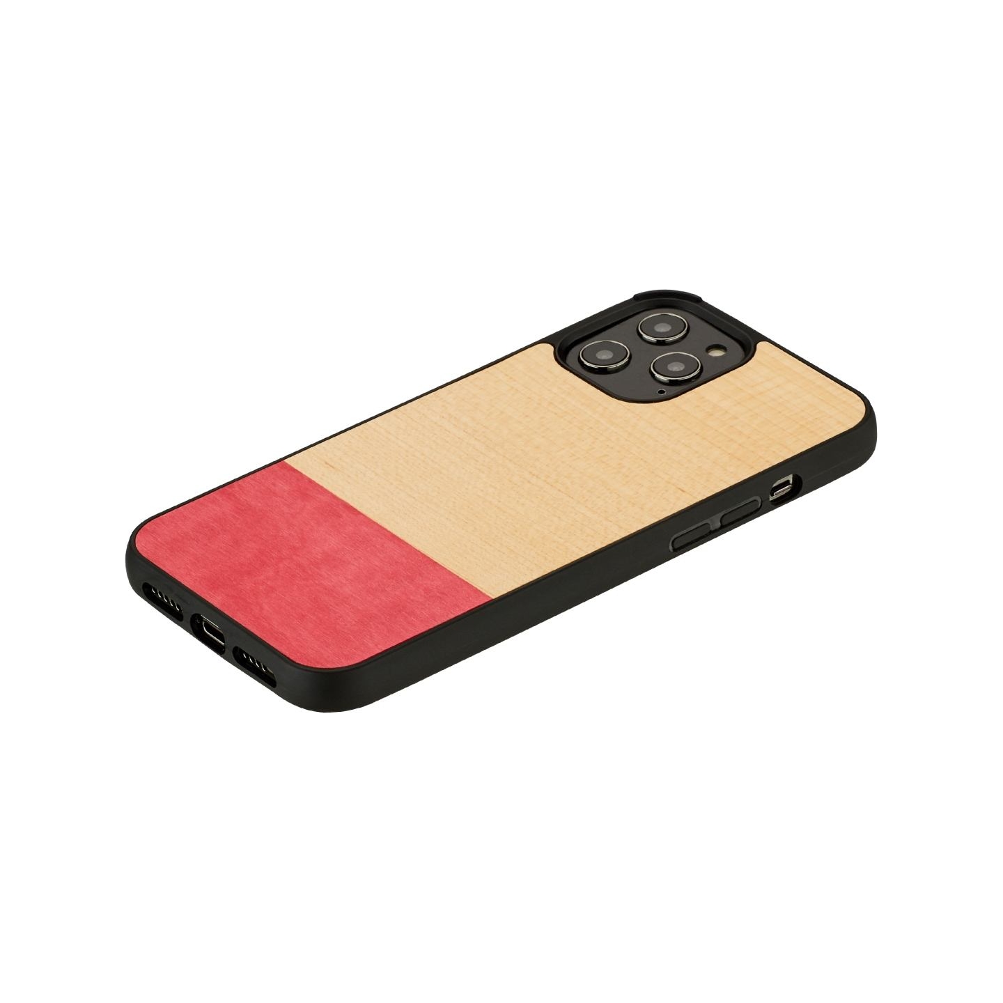 Man&Wood case for iPhone 12 Pro Max miss match black