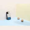 Man&Wood case for iPhone 12 Pro Max blue flower black
