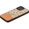 Man&Wood case for iPhone 12 Pro Max pink flower black