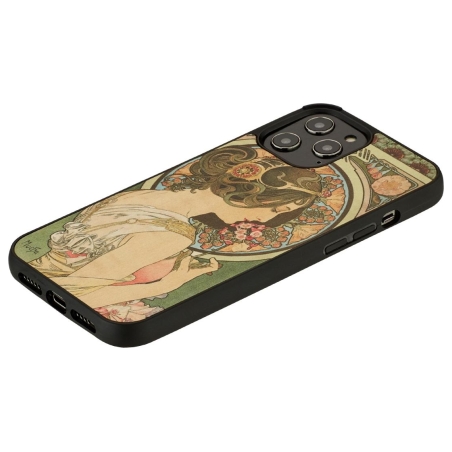 Man&Wood case for iPhone 12 Pro Max primrose black