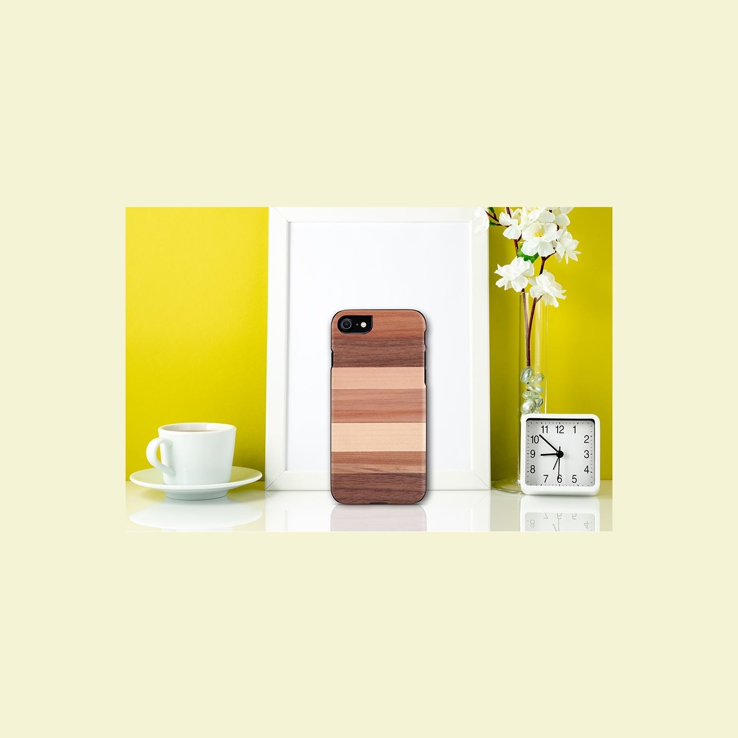 Man&Wood case for iPhone 7/8 sabbia black
