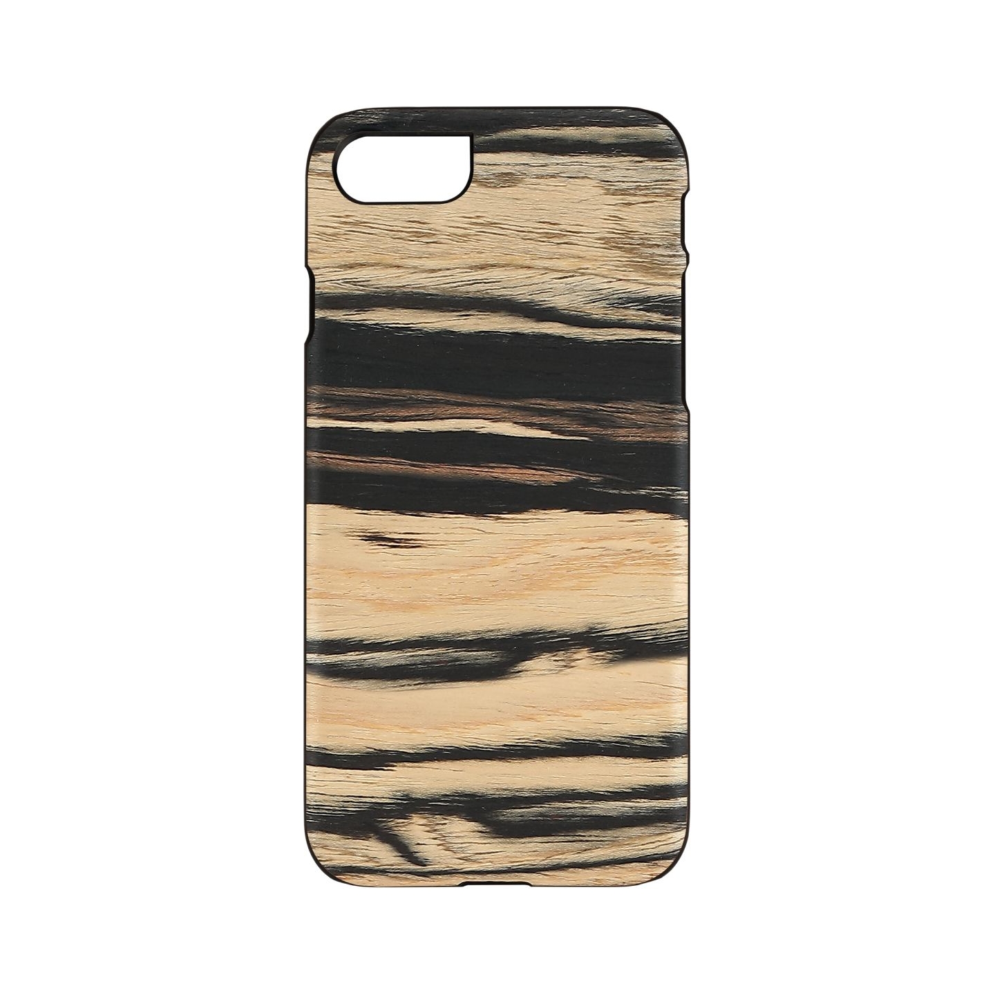 Man&Wood case for iPhone 7/8 white ebony black