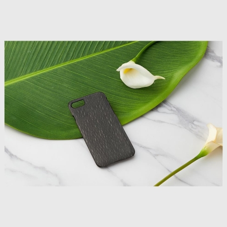 Man&Wood case for iPhone 7/8 carbalho black