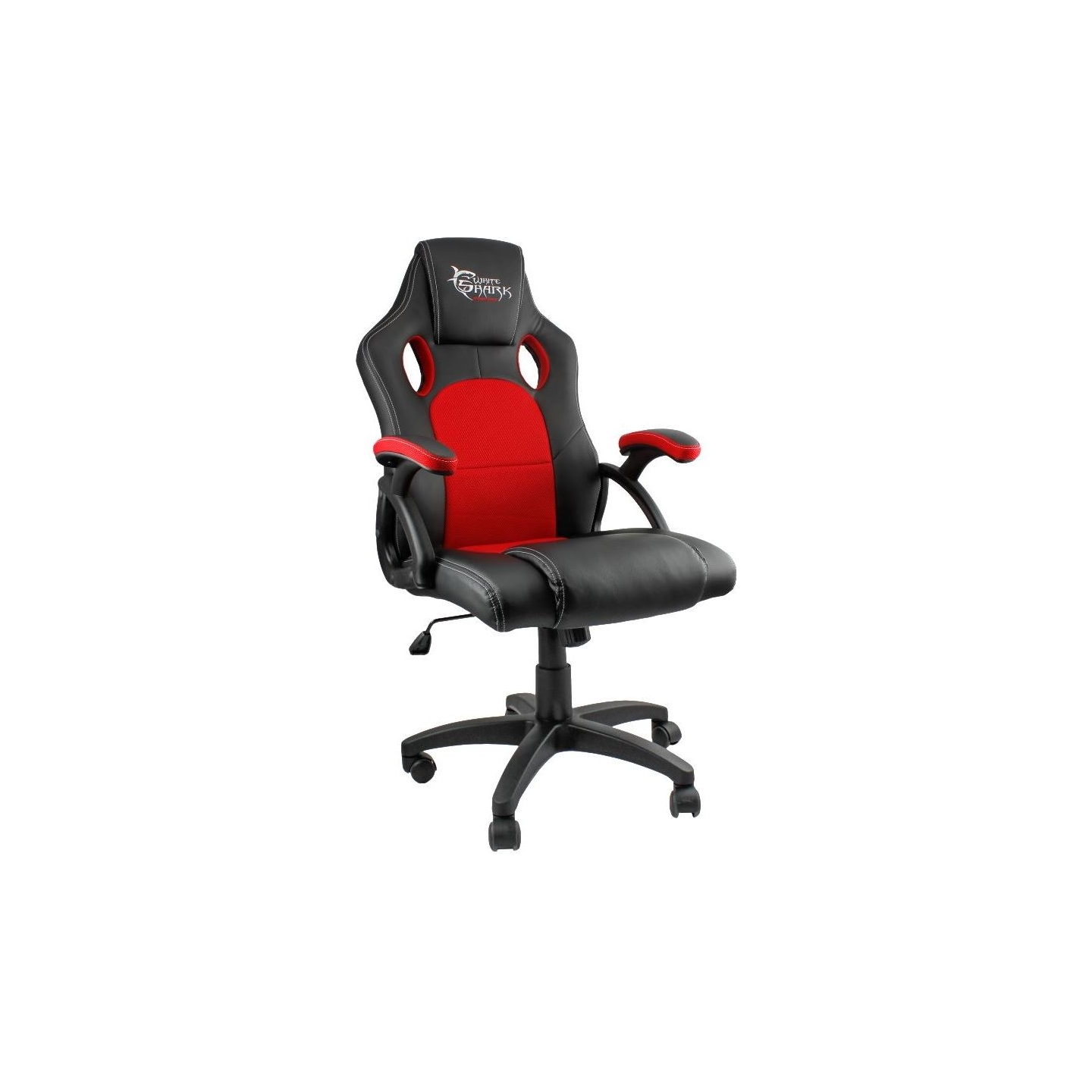 White Shark Gaming Chair Kings Throne Black/Red Y-2706