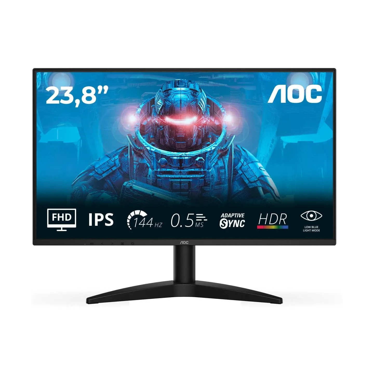 AOC Monitor 24B36X 23.8 cala IPS 144Hz HDMI DP