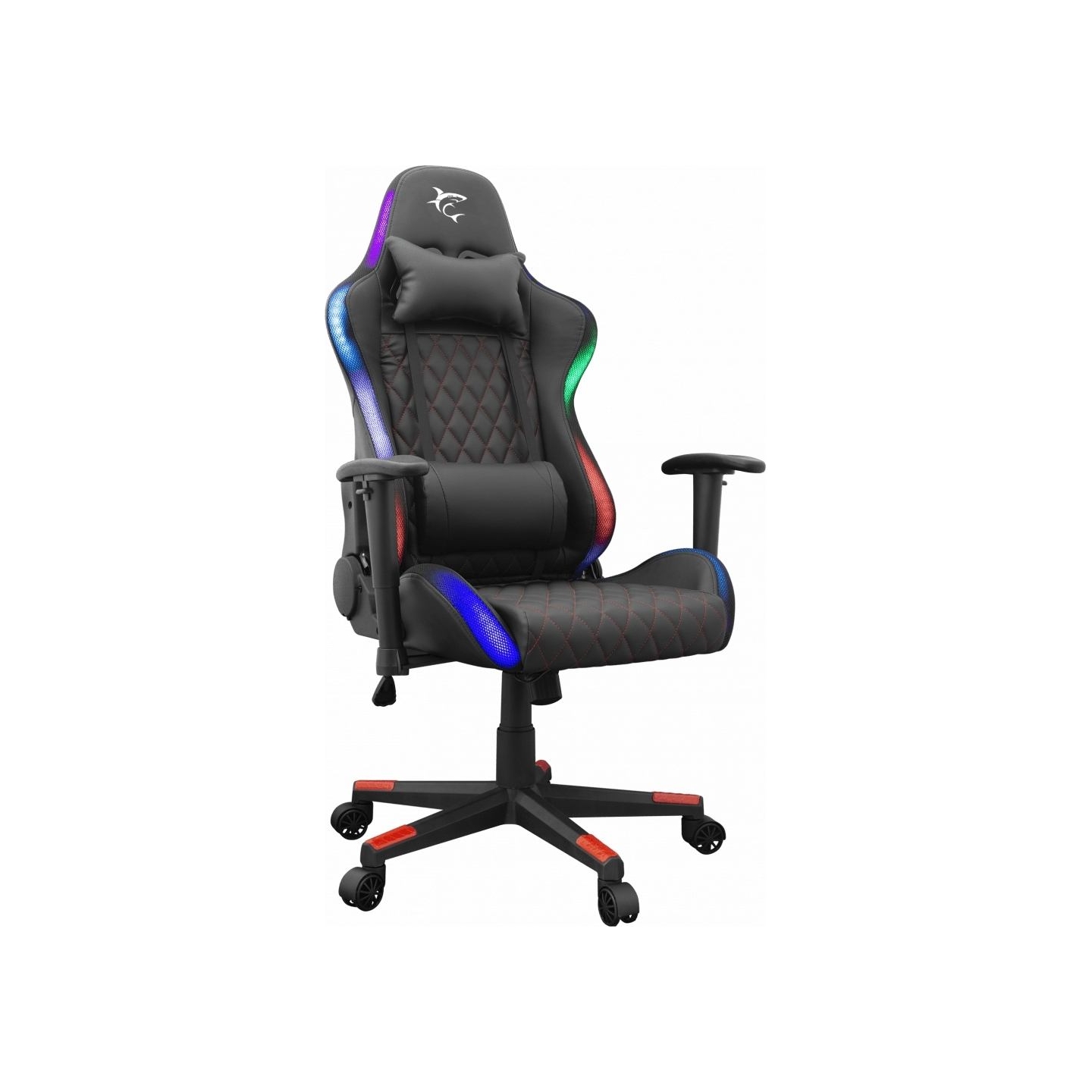 White Shark GC-90042 Gaming Chair Thunderbolt Black/Red