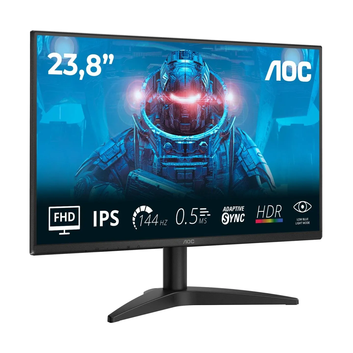 AOC Monitor 24B36X 23.8 cala IPS 144Hz HDMI DP
