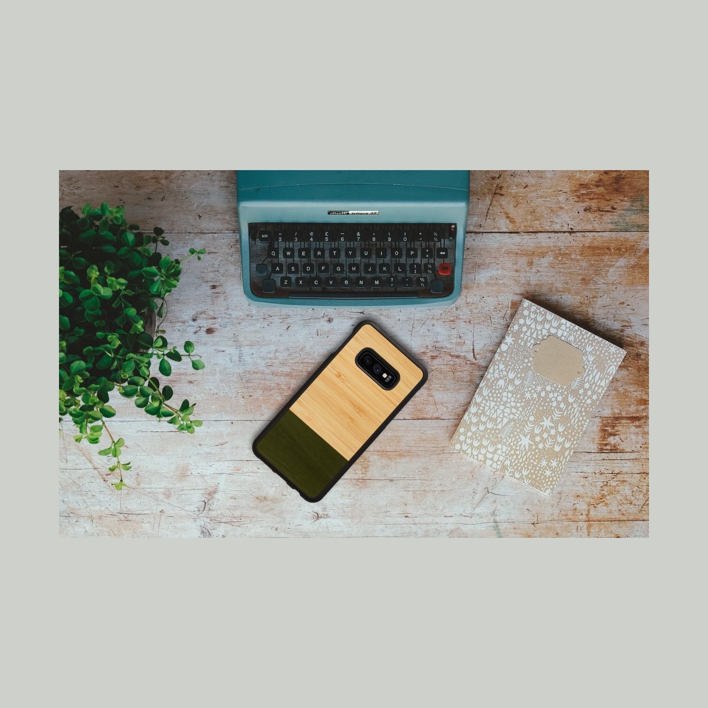 Man&Wood SmartPhone case Galaxy S10e bamboo forest black