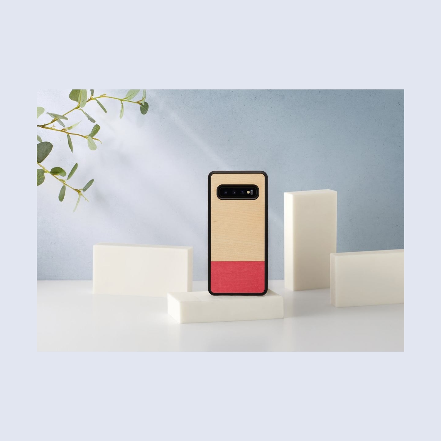 Man&Wood SmartPhone case Galaxy S10 miss match black