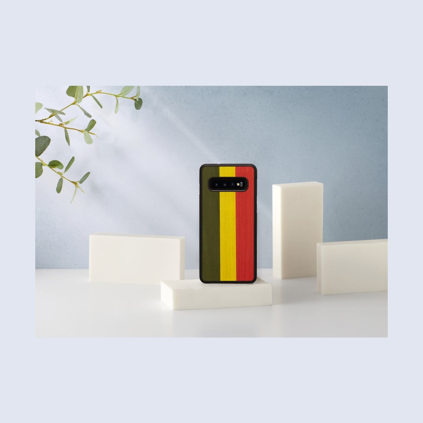 Man&Wood SmartPhone case Galaxy S10 reggae black