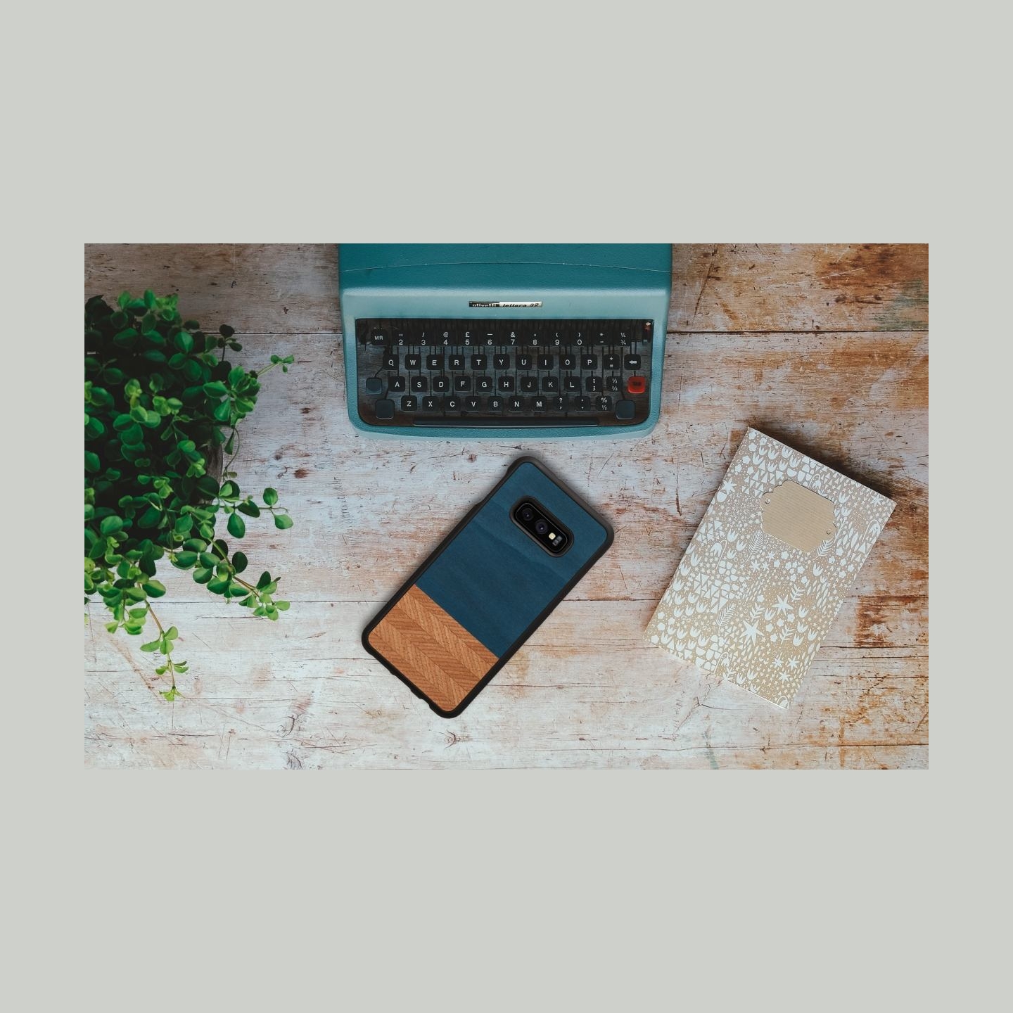 Man&Wood SmartPhone case Galaxy S10e denim black