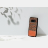 Man&Wood SmartPhone case Galaxy S10e browny check black