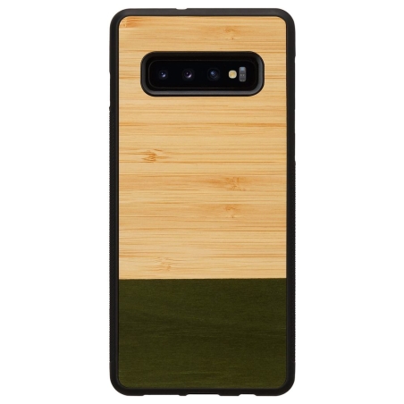 Man&Wood SmartPhone case Galaxy S10 Plus bamboo forest black